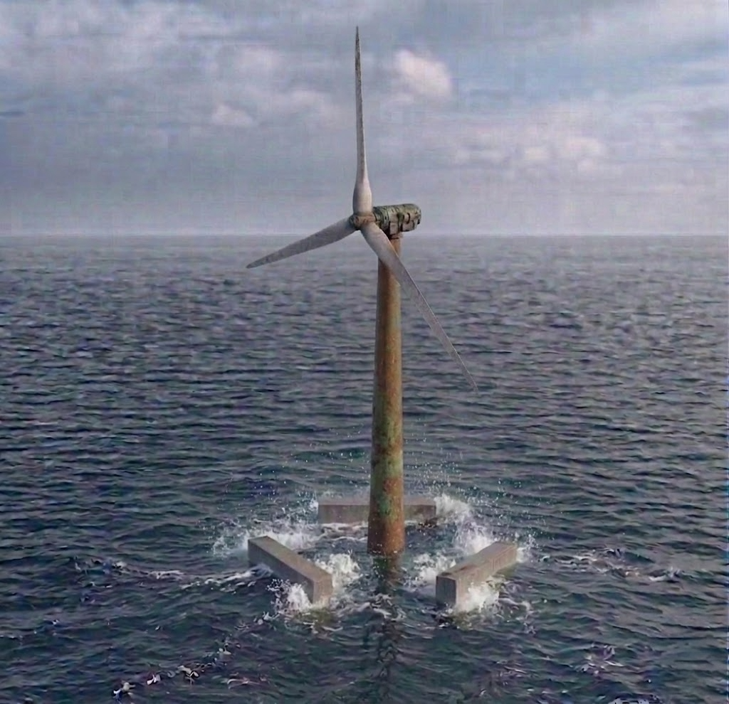 Hybrid floating wind–wave energy platform
